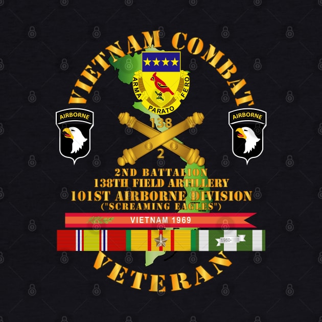 Vietnam Combat Veteran w 2nd Bn 138th FA w 101st  ABN Div by twix123844